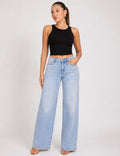 Soft Sculpt Wide-Leg Jeans